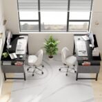 Office Computer Table for Home/Writing Desk for Home, Office Table/Folding Table for School/Folding Study Table/Adjustable for PC Game (Black Computer) - Image 2