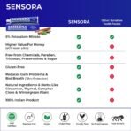 SENSORA Sensitivity Relief Toothpaste with Rapid Relief Formula | Herbal Ingredients | Ideal for Sensitive Teeth |Pack of 3 [AA1102/152] - Image 4