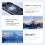 UGREEN 4K@30Hz Capture Card, Full HD 2K 30FPS, 1080P 60FPS, HDMI to USB 3.0 HDMI Loop Out Video Capture Card with Low Latency for Streaming Gaming, Compatible with Switch 2/PS5/Xbox/PC/Mac [AA1102/223] - Image 3