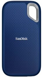 SanDisk Extreme Portable SSD, 2TB, Royal Blue, Upto 1050MB/s R & 1000MB/s W, IP65, 3Meter Drop Resistance, HW Protection, 5 Y Warranty[AA1098/1]