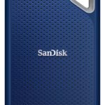 SanDisk Extreme Portable SSD, 2TB, Royal Blue, Upto 1050MB/s R & 1000MB/s W, IP65, 3Meter Drop Resistance, HW Protection, 5 Y Warranty[AA1098/1]