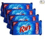 Advance Blue Detergent Super Value Pack 190g. Bar | Pack Of 4 | +1 Laundry Brush