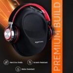 Amazon Basics Hard Shell EVA Headphone Carrying Case for Universal Oversized Over-Ear Headset, Shockproof, Water Repellent, Anti-Pressure Portable Protective Pouch/Storage Bag, Black (AA1102/27) - Image 2