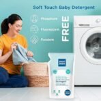 Mee Mee Baby Liquid Detergent 500 ml | Ph balanced, Free from Harsh Chemicals, Safe for mother's hands & baby's skin | Anti-Bacterial, Removes Stains & Odor with One Drop, Hypoallergenic - Image 2