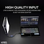 Kreo Lynx Full HD Video Capture Card, HDMI Capture Card with USB 3.0 Video Capture Card for Gaming, Streaming, Broadcast and Video Recording | Full HD 1080p/ 60FPS Support | Wide Compatibility (Lynx) [AA1102/227] - Image 3