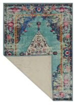 Status Contract 3 x 5 Feet Multi Printed Vintage Persian Carpet Rug Runner for Bedroom/Living Area/Home with Anti Slip Backing - Image 2