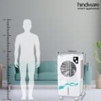 Hindware Smart Appliances | Frostwave 38L Personal Air cooler | Fan Based | 12" Fan Blade and Ice Chamber | White & Grey(AA1103/29) - Image 2