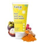Tuco® Kids Face Wash | Brightens Dull Skin | Turmeric & Kakadu Plum | pH Balanced Tear-Free | Ages 2-5, 4-10, 10-15, 5-10 Years | Paraben & Sulphate Free | 100 g (Pack of 1)(AA1103/151)