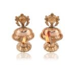 Amazon Brand - Umi Pure Brass Shanku Chakra kuber Diya Diwali Decoration Item for Home Decor - Brass shanku Chakra kuber Diya for puja Room & Office Decor, Living Room, Diwali Festival Gift Item(AA1103/120) - Image 4