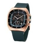 Daniel Hechter Paris Bercy Collection Modern Multi Functional Watch for Men with Square Dial and Silicon Band-DHM1001 (AA1104/253) - Image 6