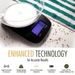 HealthSense Chef-Mate KS 33 Digital Kitchen Weighing Scale & Food Weight Machine for Health, Fitness, Home Baking & Cooking with Free Bowl, 1 Year Warranty & Batteries Included - Image 4