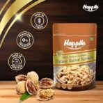 Happilo Premium Deluxe Walnut Kernels 200g (Pack of 1) | Walnuts without Shell | Akhrot Giri | Dry Fruits, Healthy Snacks | Natural Walnut Kernels | Rich in Protein, Iron & Source of Omega-3 (AA1104/27) - Image 4