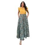 Women Polyester Crepe Flared Palazzo | Wide Leg Pants | Elastic Waist Free Size (24–38) | Loose Fit Casual Ethnic Bottom Wear | Lightweight - Image 2