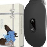 KOT Heating Pads for Cramps, Period Cramp Massager Portable Cordless Heating Pad with 6 Heat Levels and 6 Massage Modes, Heating Pad for Back Pain Relief Menstrual Heating Pads, Black (PAD-BLCK)