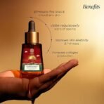 Forest Essentials Soundarya Anti Ageing Serum with 24K Gold | Ayurvedic Face Serum for Clarity, Pigmentation, Firming & Toning the Skin | With Pure Gold & Herbal Extracts[AA1098/14] - Image 2