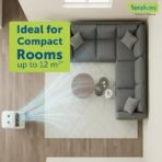 Symphony Diet 12T Tower Air Cooler | Honeycomb Cooling Pad | Powerful Blower | Auto Louver Movement | Cool Flow Dispenser | 12L | 1-Year Warranty - Image 4