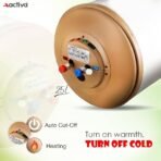 ACTIVA 25 L Storage Water Geyser | 2000W | ABS Body | ISI Marked Copper Element | 5 Star Rated | Auto Cut-Off | Anti-Rust Coating | 5 Year Warranty (Ivory) - Image 2