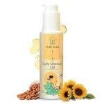 Pure Aura Baby Massage Oil 100ml | 100% Natural Baby Oil for Newborns | Ayurvedic Skin & Hair Care | Nourishing & Moisturizing | Chemical-Free, Safe for Sensitive Skin | Doctors Recommended