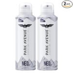 Park Avenue Men Neo Signature Collection | Deodorant Spray | Fresh Long-Lasting Aroma | 150Ml Each (Pack Of 2)