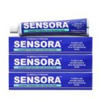 SENSORA Sensitivity Relief Toothpaste with Rapid Relief Formula | Herbal Ingredients | Ideal for Sensitive Teeth |Pack of 3 [AA1102/152]