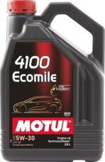 Motul 4100 EcoMile 5W-30 (3.5L) API SP Technosynthese Engine Oil for Petrol, Diesel & CNG Cars - Image 2