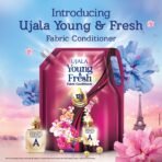 UJALA Young & Fresh Fabric Conditioner - 2L Pouch [ Aura ] | After Wash Fabric Conditioner with Long-Lasting Fragrance | Powered with French Perfume | Suitable for Bucket Wash and Machine Wash,Liquid(AA1103/129) - Image 4