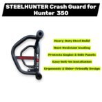 MOXZILLA SteelHunter Crash Guard for Hunter 350 Bike with 4 Slider [AA1102/138] - Image 2