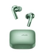 OnePlus Buds 3 Truly Wireless Bluetooth Earbuds with Upto 49dB Smart ANC,Hi-Res Sound Quality,Sliding Volume Control,10mins for 7Hours Fast Charging with Upto 44Hrs Playback (Green)
