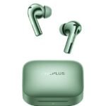 OnePlus Buds 3 Truly Wireless Bluetooth Earbuds with Upto 49dB Smart ANC,Hi-Res Sound Quality,Sliding Volume Control,10mins for 7Hours Fast Charging with Upto 44Hrs Playback (Green)