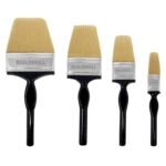 BUILDSKILL 4 Pcs Paint Brush Set | Size 1", 2", 3", 4" | Soft Bristle Paint Brush for Wall | Durable & Thick Paint Brushes for Windows & Doors | Smooth Finish | DIY & Professional Use Painting Brushes (AA1102/56)