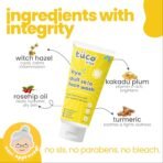Tuco® Kids Face Wash | Brightens Dull Skin | Turmeric & Kakadu Plum | pH Balanced Tear-Free | Ages 2-5, 4-10, 10-15, 5-10 Years | Paraben & Sulphate Free | 100 g (Pack of 1)(AA1103/151) - Image 4