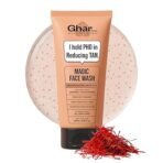 Ghar Soaps Magic De-Tan Face wash With Saffron & Glutathione 100ml | Tan Removal, Brightening and Glowing Skin I For All Skin Type I For Men & Women