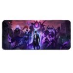 Gaming Mouse Pad XL, Extended Anime Design, Large Mouse pad Non-Slip Rubber Base, Water Resistant, 23 x 11 inches for Computer leptop & Keyboard [AA1102/187]