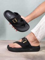 The Lifestyle Co. Men Slip-On Casual Comfort Sandals with Buckles (AA1104/290)