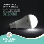 HAVELLS 8.5 W LED Inverter Bulb 4 hrs Bulb Emergency Light (White) (AA1104/289) - Image 4