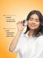 Sunscreen - SPF 50 PA+++ Glow Sunscreen with Vitamin C & Niacinamide for a Dewy Glow(AA1104/135) - Image 2