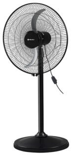 Bajaj Tez MK II Farrata 450 MM Pedestal Fan for Home | High Air Thrust | High Speed | Overload Thermal Protector | Full Copper Motor | 2 Yrs Warranty 【Black】 - Image 2