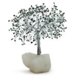 Emerald Crystal Tree – 500 Beads | Healing Gemstone Tree for Prosperity | Feng Shui Home Decor Showpiece | Unique Gift for Women - Image 2