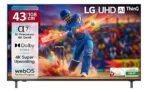 LG 108 cm (43 inches) UA82 Series 4K Ultra HD Smart webOS LED TV 43UA82006LA [AA1102/108]