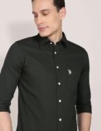 U.S. POLO ASSN. Men's Cotton Regular Fit Shirt - Image 4