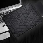 MOCA compatible Laptop sleeve for 13 13.3 Inch macbook air pro retina Dell Hp Toshiba Asus Lenovo Acer 13 13.3 inch Laptop sleeve bag PU Polyester Sponge Shockproof Water-resistant Laptop Sleeve Case Bag (AA1102/86) - Image 3