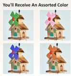 Kuber Industries Feng Shui Wind Chimes for Balcony, Living Room and Bedroom | Wind Chimes for Home Positive Energy | Hanging Bells for Home Decoration | Golden - Image 5