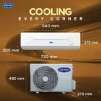 Carrier 1.5 Ton 3 Star Wi-Fi Smart Flexicool Inverter Split AC (Copper, Convertible 6-in-1 with Wi-Fi with Geo-Fencing, Smart Energy Display, 2026 Model, ESTER EDGE Gxi WiFi-CAI18EE3R36W0, White) (AA1104/142) - Image 5