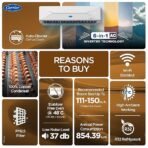 Carrier 1.5 Ton 3 Star Wi-Fi Smart Flexicool Inverter Split AC (Copper, Convertible 6-in-1 with Wi-Fi with Geo-Fencing, Smart Energy Display, 2026 Model, ESTER EDGE Gxi WiFi-CAI18EE3R36W0, White) (AA1104/142) - Image 6