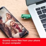 SanDisk Ultra Dual Drive Go Type-C 64GB, OTG, Usb3.2 Gen 1, Upto 300MB/S, Pendrive, Absinthe Green, 5Y Warranty (SDDDC3-064G-I46GPD)  (AA1102) - Image 2