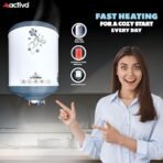 ACTIVA Aurona 15 L Storage Water Geyser | 2000W | ABS Body | ISI Marked Copper Element | BEE 5-Star Rating | Auto Cut-Off | Anti-Rust Coating to Prevent Corrosion | Energy Efficient | 5-Year Warranty - Image 3