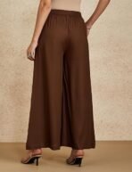 Amazon Brand - Myx Women's Flared Fit Palazzo in Rayon (Available in Plus Sizes) - Image 2