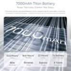 realme 16 Pro+ 5G Smartphone 8+128GB (Master Gold & Pebble Grey), 144Hz AMOLED Display, 7000mAh Battery, 80W SuperVOOC, 200MP Periscope Primary Camera 50MP Front Camera, Snapdragon 7 Gen 4, IP69 - Image 4