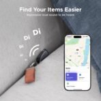 UGREEN FineTrack Smart Finder, Bluetooth Tracker Tag, 2-Year Replaceable Battery, Compatible with Apple Find My (iOS only), 80dB Alarm Volume, Item Finder and Locator for Keys, Wallet, Luggage, Car [AA1102/214] - Image 2