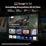 Philips 109 cm (43 inches) 8100 Series 4K Ultra HD Smart QLED Google TV 43PQT8100/94 (AA1104/103) - Image 5